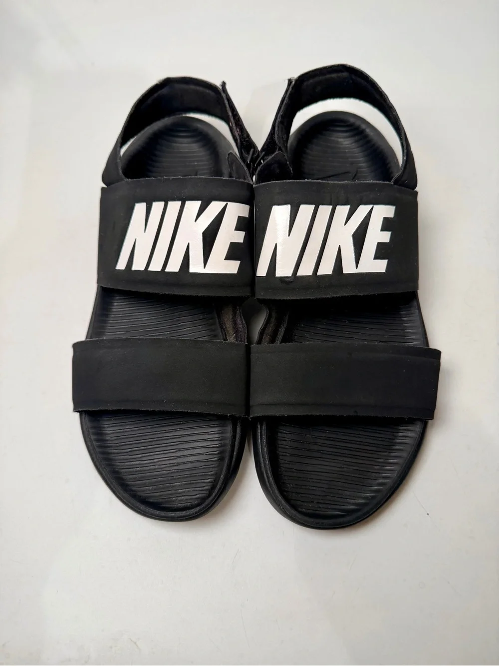 Nike Tanjun Sandal Black/White 882694-001 Women's Shoes Size 8